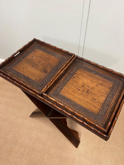 19TH CENTURY FOLDING TRAY TABLE - ADDITIONAL PHOTO 3