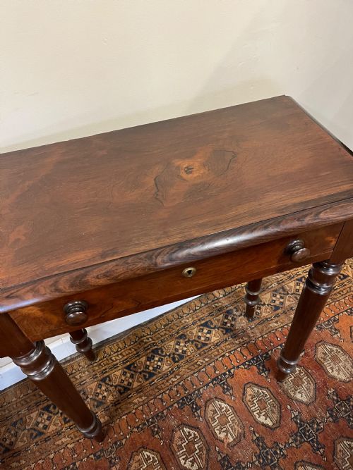 19TH CENTURY ROSEWOOD TABLE - ADDITIONAL PHOTO 5