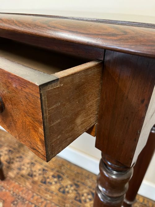 19TH CENTURY ROSEWOOD TABLE - ADDITIONAL PHOTO 8