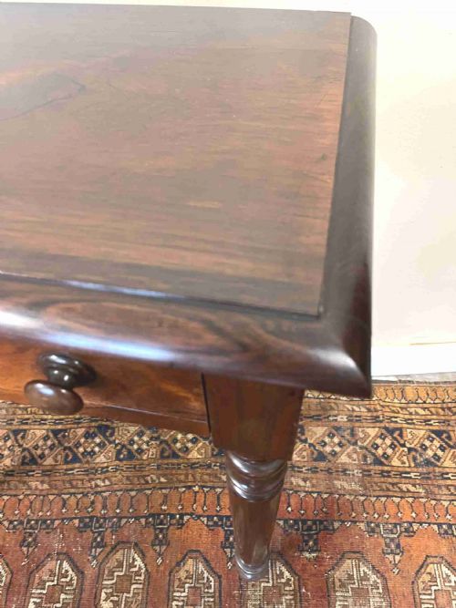 19TH CENTURY ROSEWOOD TABLE - ADDITIONAL PHOTO 9