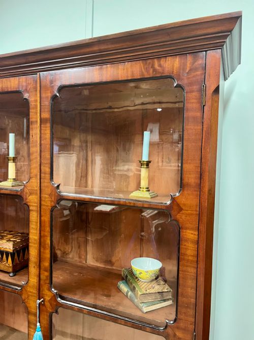 19TH CENTURY GLAZED BOOKCASE - ADDITIONAL PHOTO 1