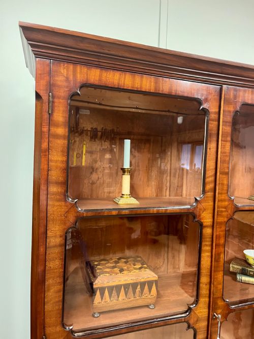19TH CENTURY GLAZED BOOKCASE - ADDITIONAL PHOTO 2