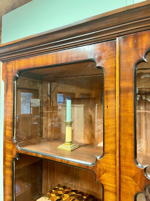 19TH CENTURY GLAZED BOOKCASE - ADDITIONAL PHOTO 4