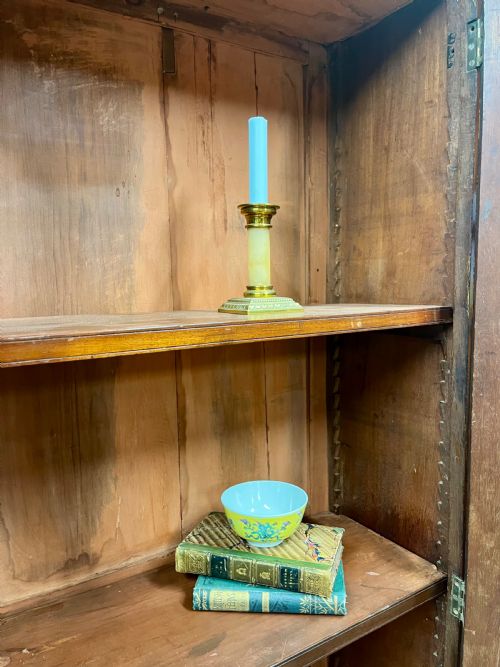 19TH CENTURY GLAZED BOOKCASE - ADDITIONAL PHOTO 9