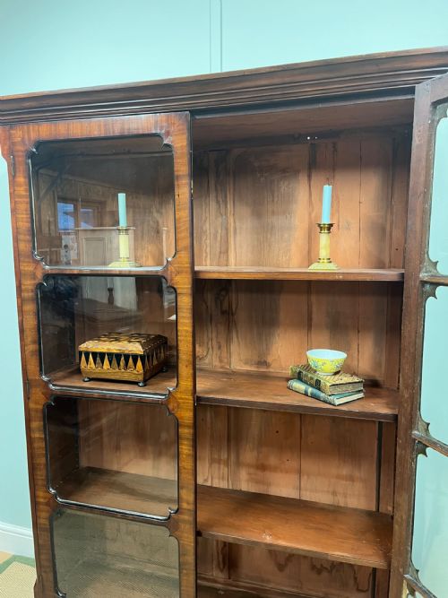 19TH CENTURY GLAZED BOOKCASE - ADDITIONAL PHOTO 6