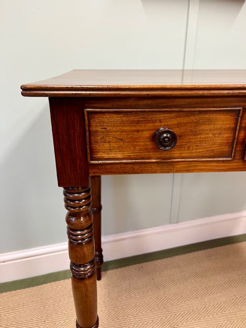 REGENCY MAHOGANY SIDE TABLE - ADDITIONAL PHOTO 3