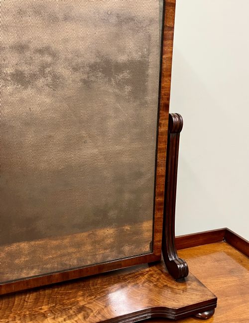 19TH CENTURY TOILET DRESSING MIRROR - ADDITIONAL PHOTO 2
