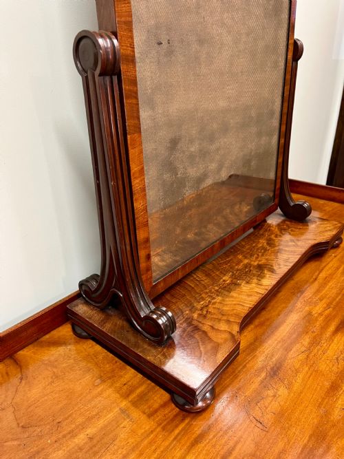 19TH CENTURY TOILET DRESSING MIRROR - ADDITIONAL PHOTO 4