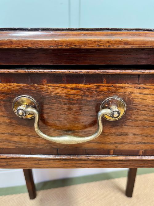 18TH CENTURY OAK SIDE TABLE - ADDITIONAL PHOTO 6