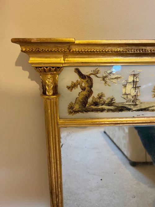 REGENCY GILTWOOD MIRROR - ADDITIONAL PHOTO 2