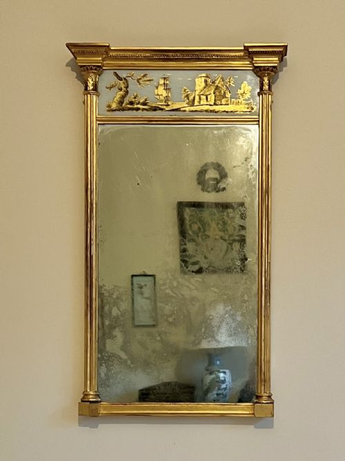 REGENCY GILTWOOD MIRROR - ADDITIONAL PHOTO 8