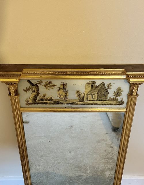 REGENCY GILTWOOD MIRROR - ADDITIONAL PHOTO 9