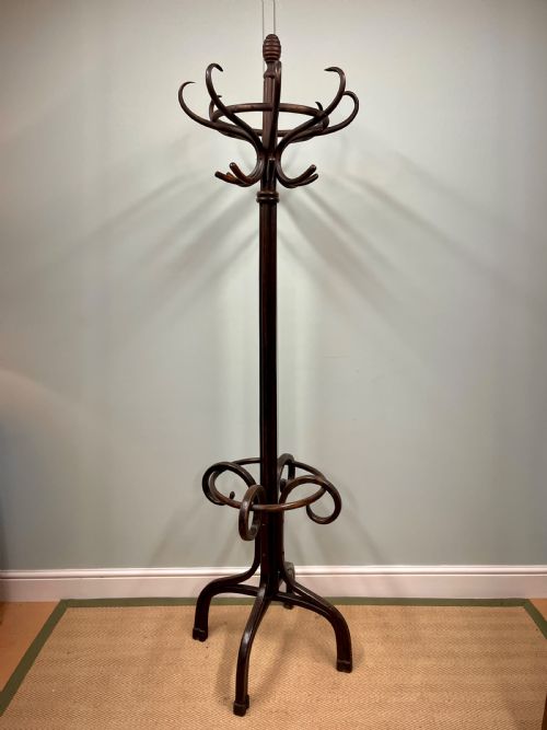 19TH CENTURY BENTWOOD COAT HAT STAND - ADDITIONAL PHOTO 6