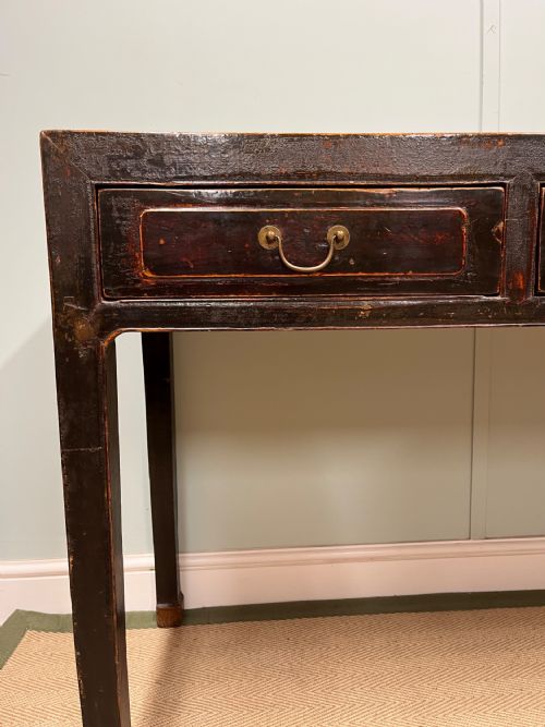 19TH CENTURY CHINESE ELM TABLE - ADDITIONAL PHOTO 6