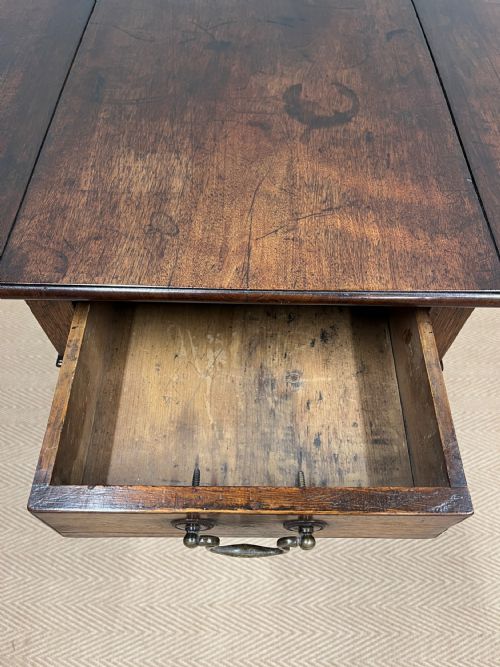GEORGIAN MAHOGANY PEMBROKE TABLE - ADDITIONAL PHOTO 7