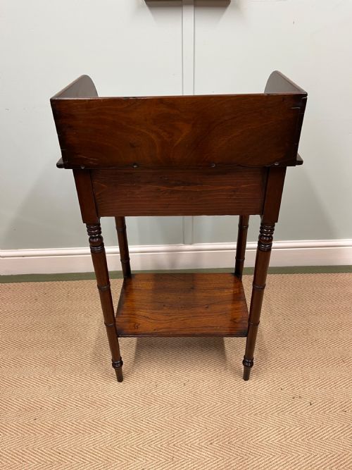 19TH CENTURY MAHOGANY WASHSTAND TABLE - ADDITIONAL PHOTO 7