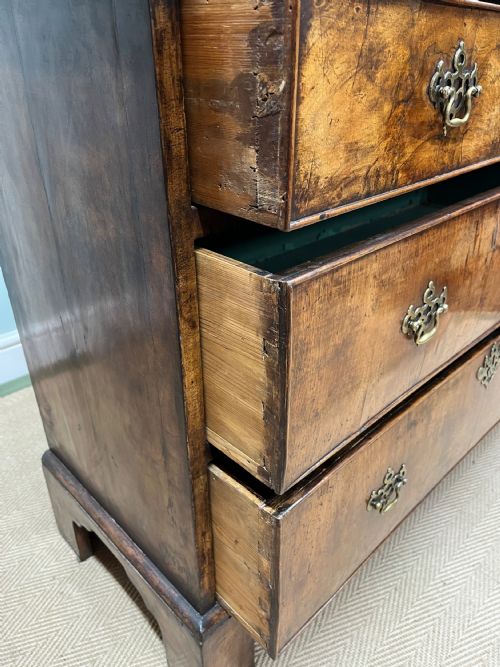 GEORGIAN WALNUT CHEST OF DRAWERS - ADDITIONAL PHOTO 17