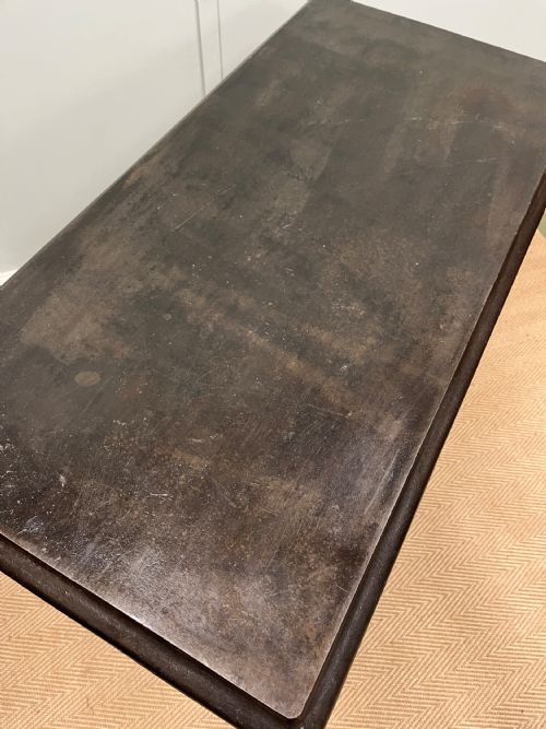 19TH CENTURY CAST IRON TABLE - ADDITIONAL PHOTO 8