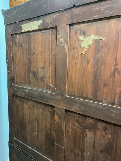 19TH CENTURY MAHOGANY LINEN PRESS - ADDITIONAL PHOTO 10