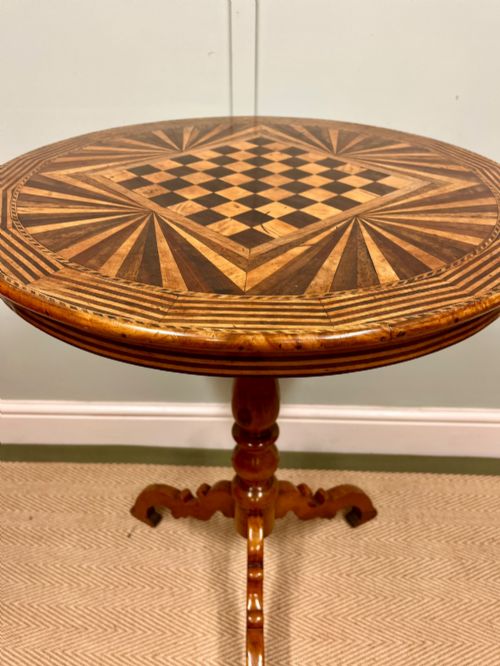 19TH CENTURY ITALIAN SPECIMEN TILT TOP TABLE - ADDITIONAL PHOTO 2