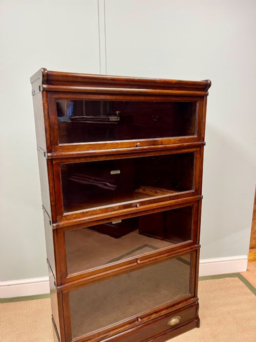 GLOBE WERNICKE 4 SECTION BARRISTERS BOOKCASE - ADDITIONAL PHOTO 1