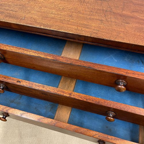 19TH CENTURY WELLINGTON CHEST - ADDITIONAL PHOTO 5