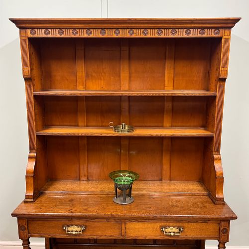 19TH CENTURY OAK DRESSER - ADDITIONAL PHOTO 12
