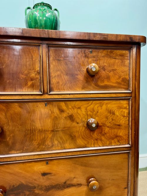 19TH CENTURY MAHOGANY CHEST OF DRAWERS - ADDITIONAL PHOTO 4