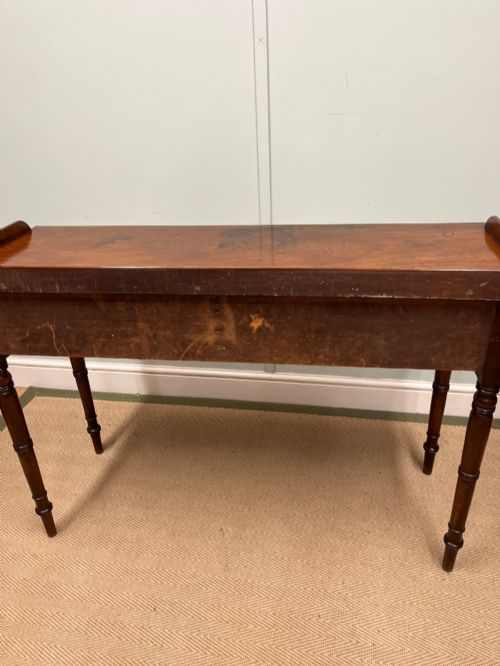 19TH CENTURY MAHOGANY HALL TABLE - ADDITIONAL PHOTO 8