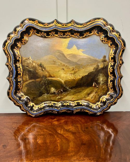 Regency Papier Mache Tray