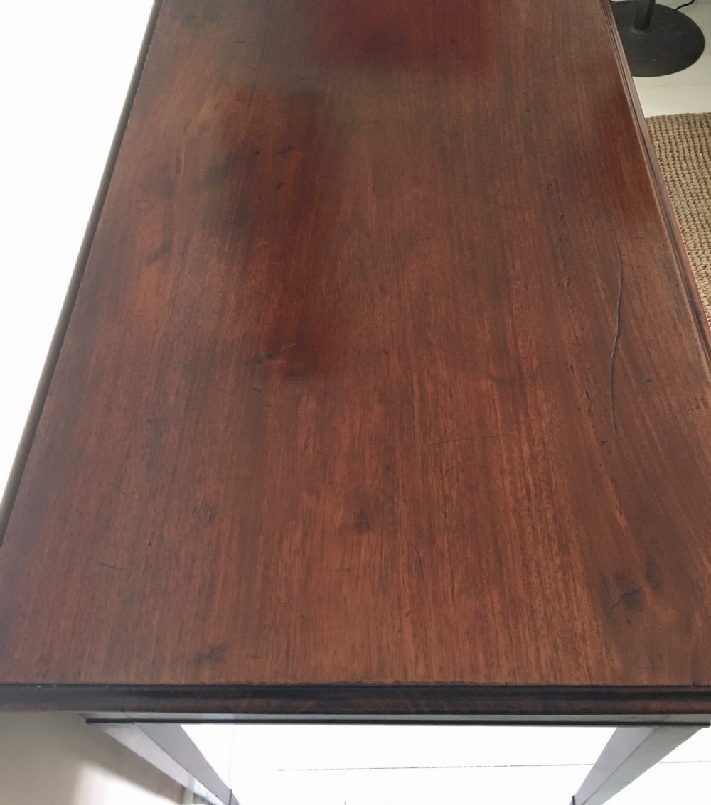 George III mahogany side table View IV