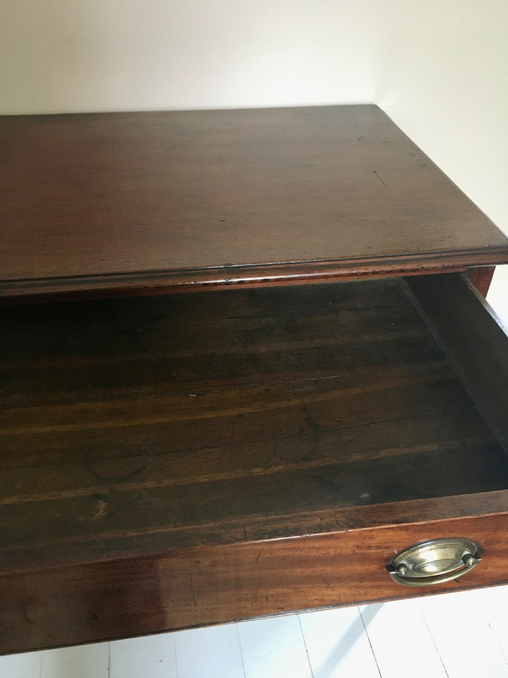 George III mahogany side table View VI