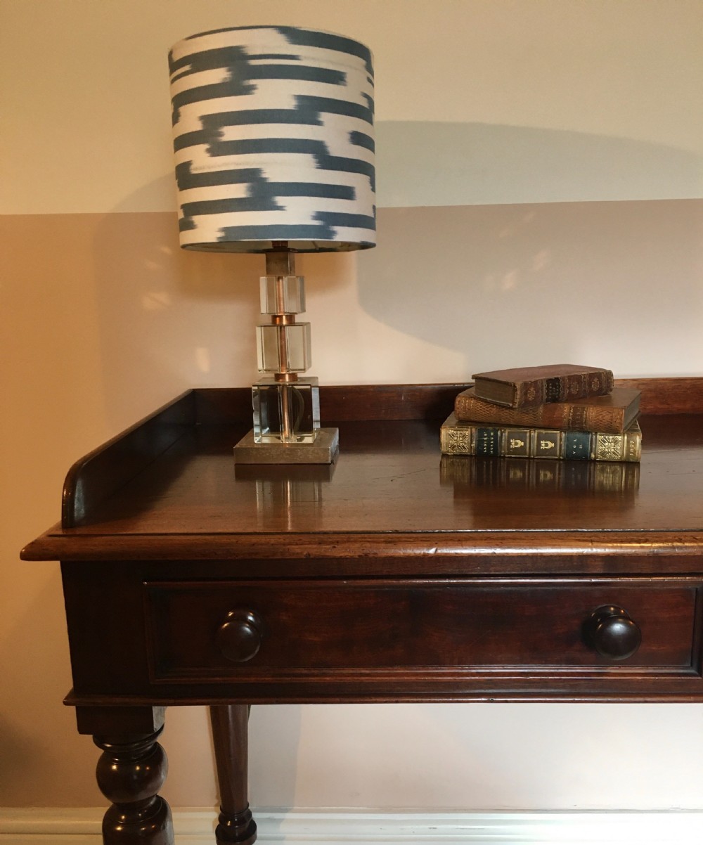  mahogany writing desk, side table, console View II
