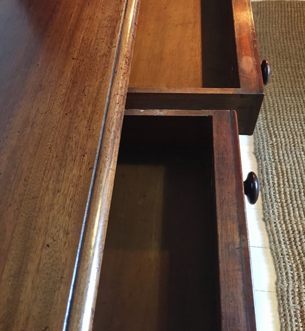  mahogany writing desk, side table, console View IV
