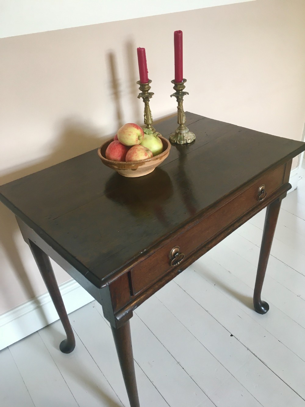 18th century oak side table View II