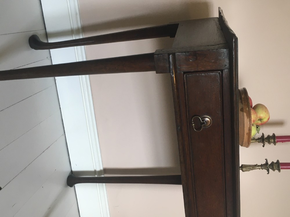 18th century oak side table View III