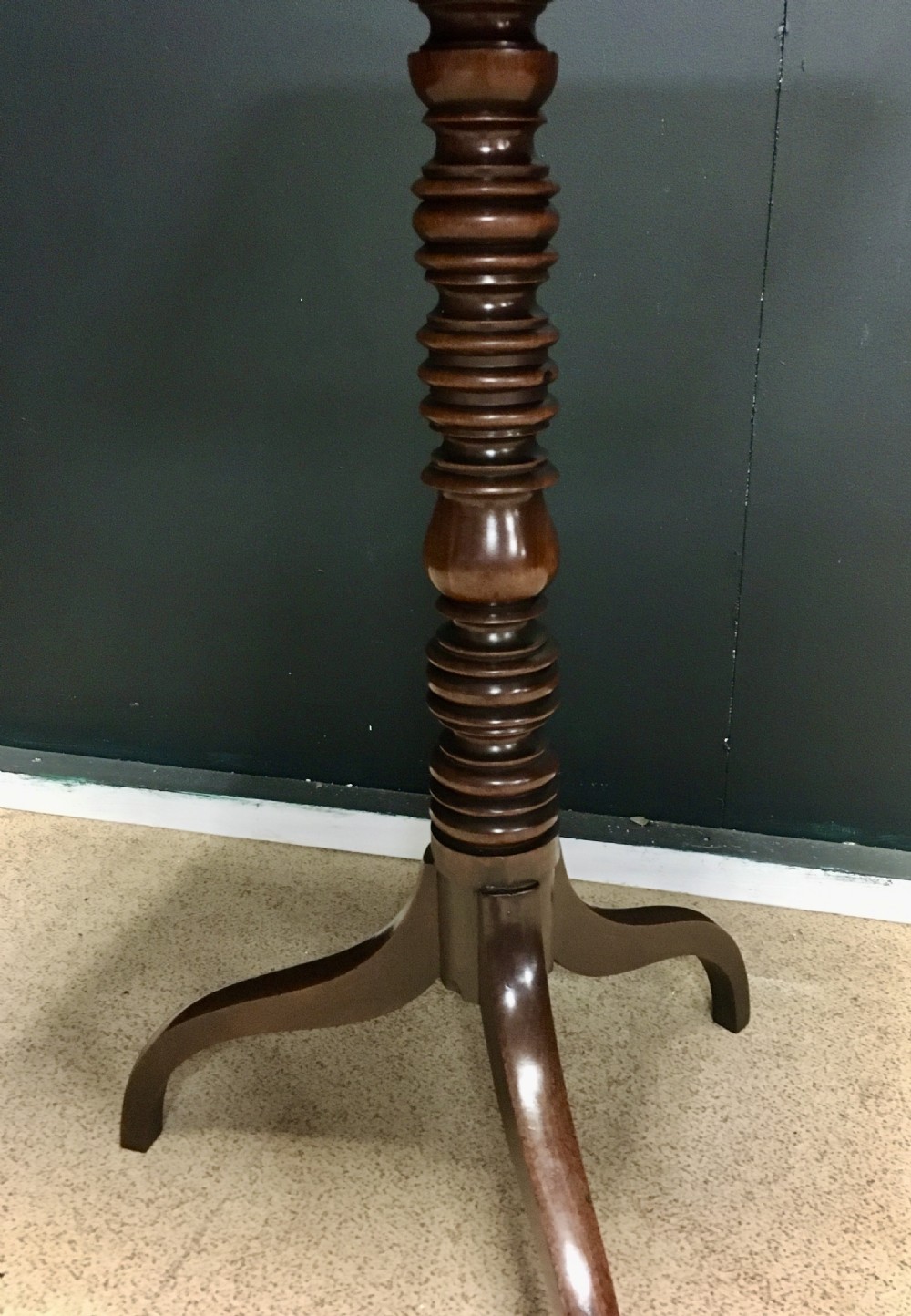 Regency mahogany occasional table View III