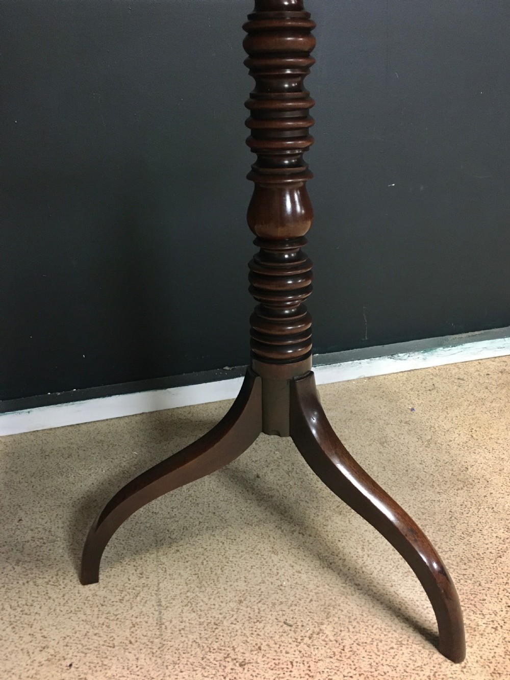 Regency mahogany occasional table View IV
