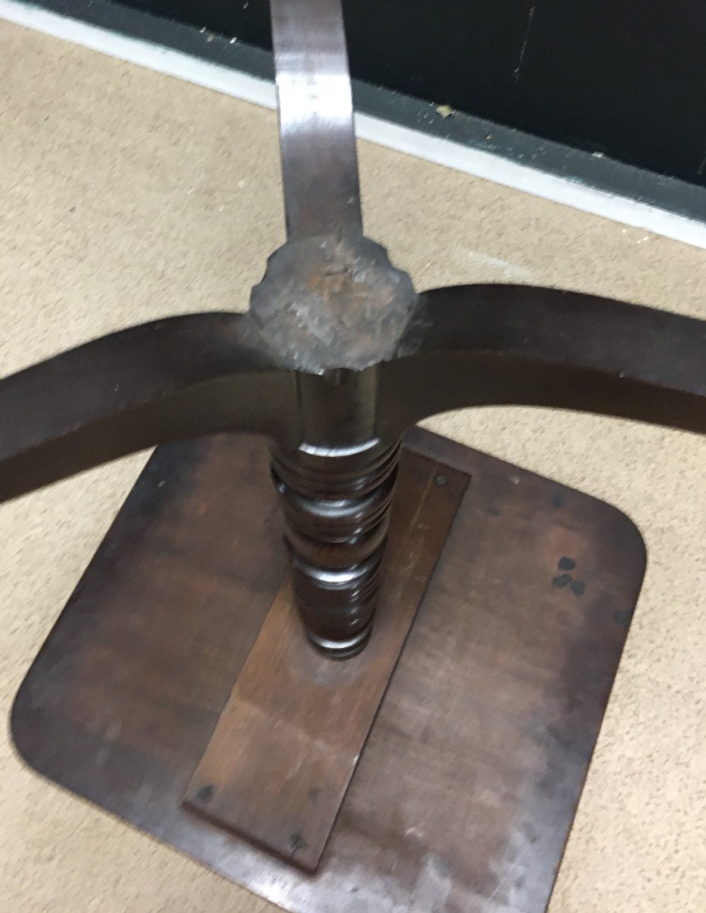 Regency mahogany occasional table View V