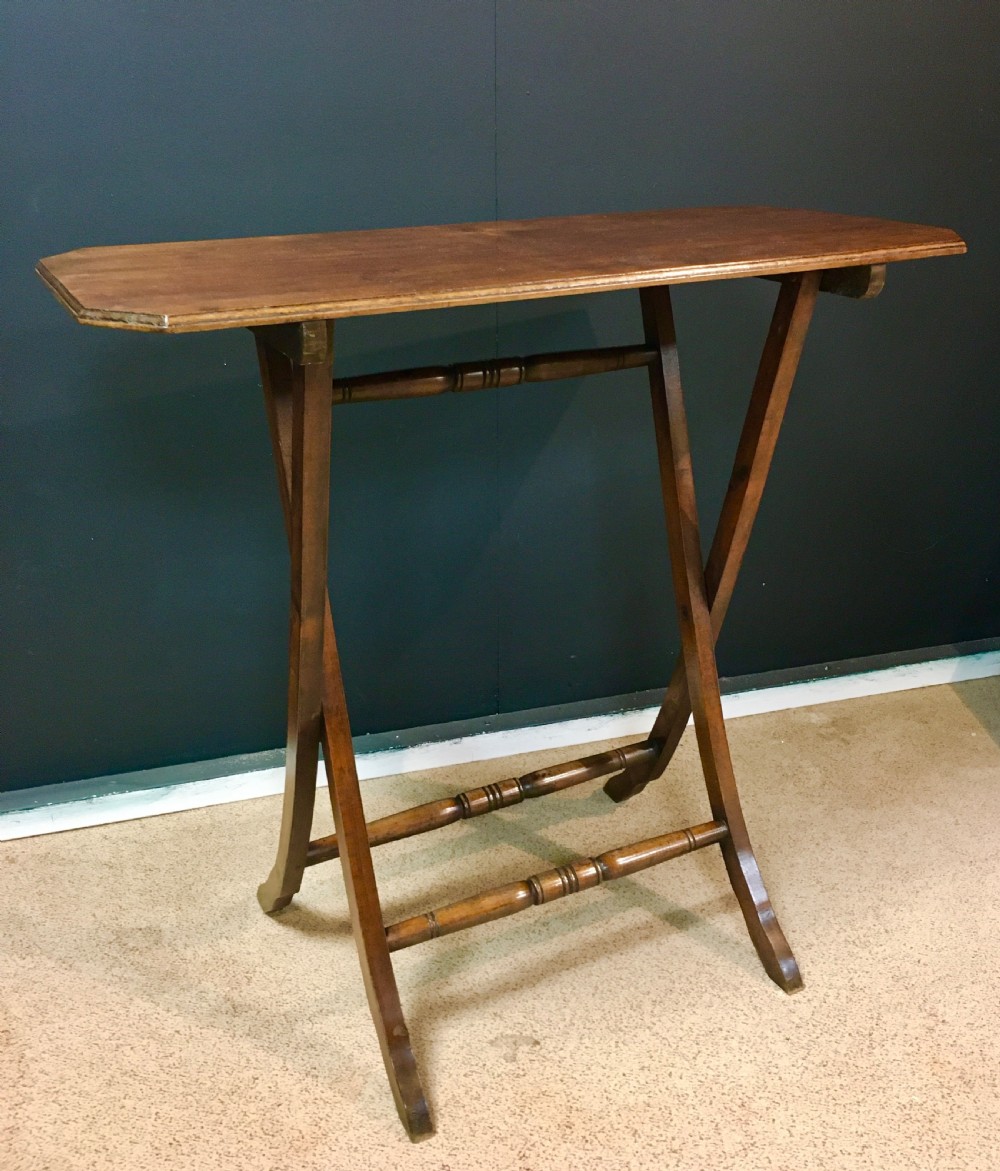 Mahogany campaign table