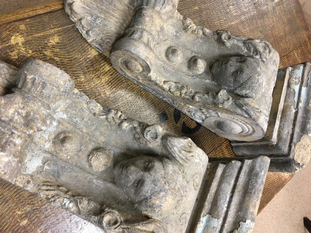 Terracotta corbels  View V