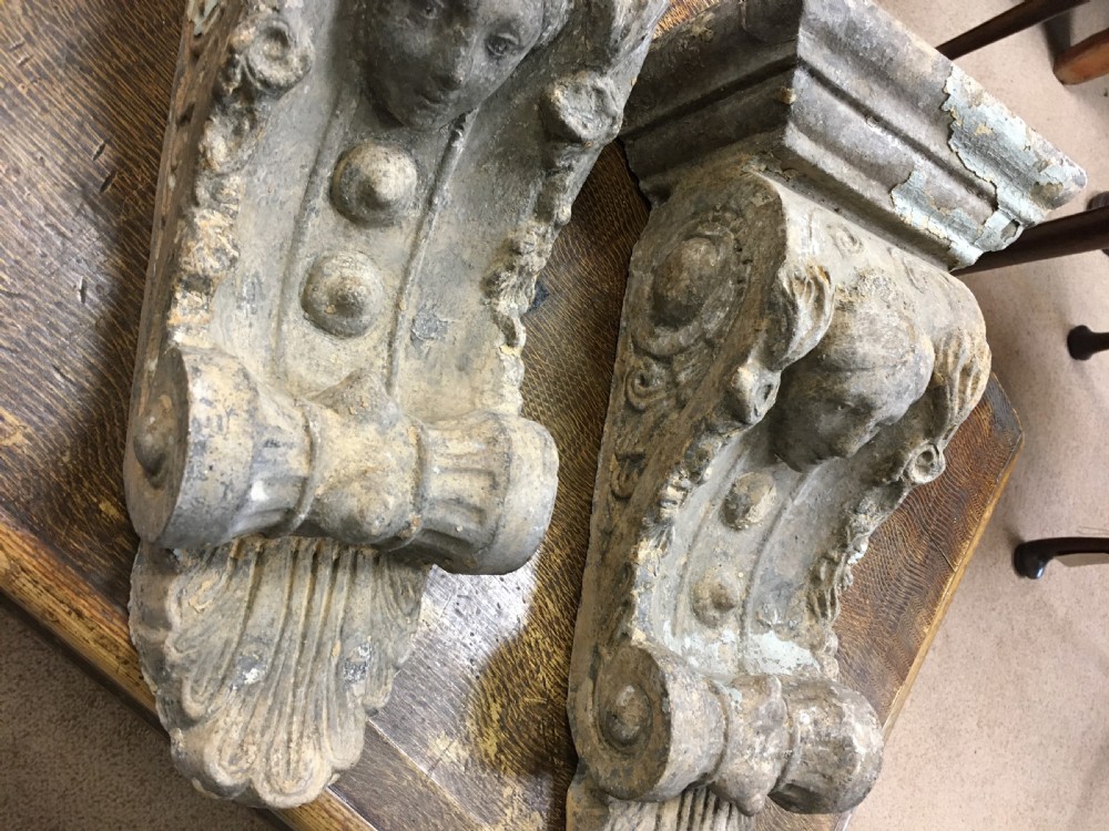 Terracotta corbels  View VI