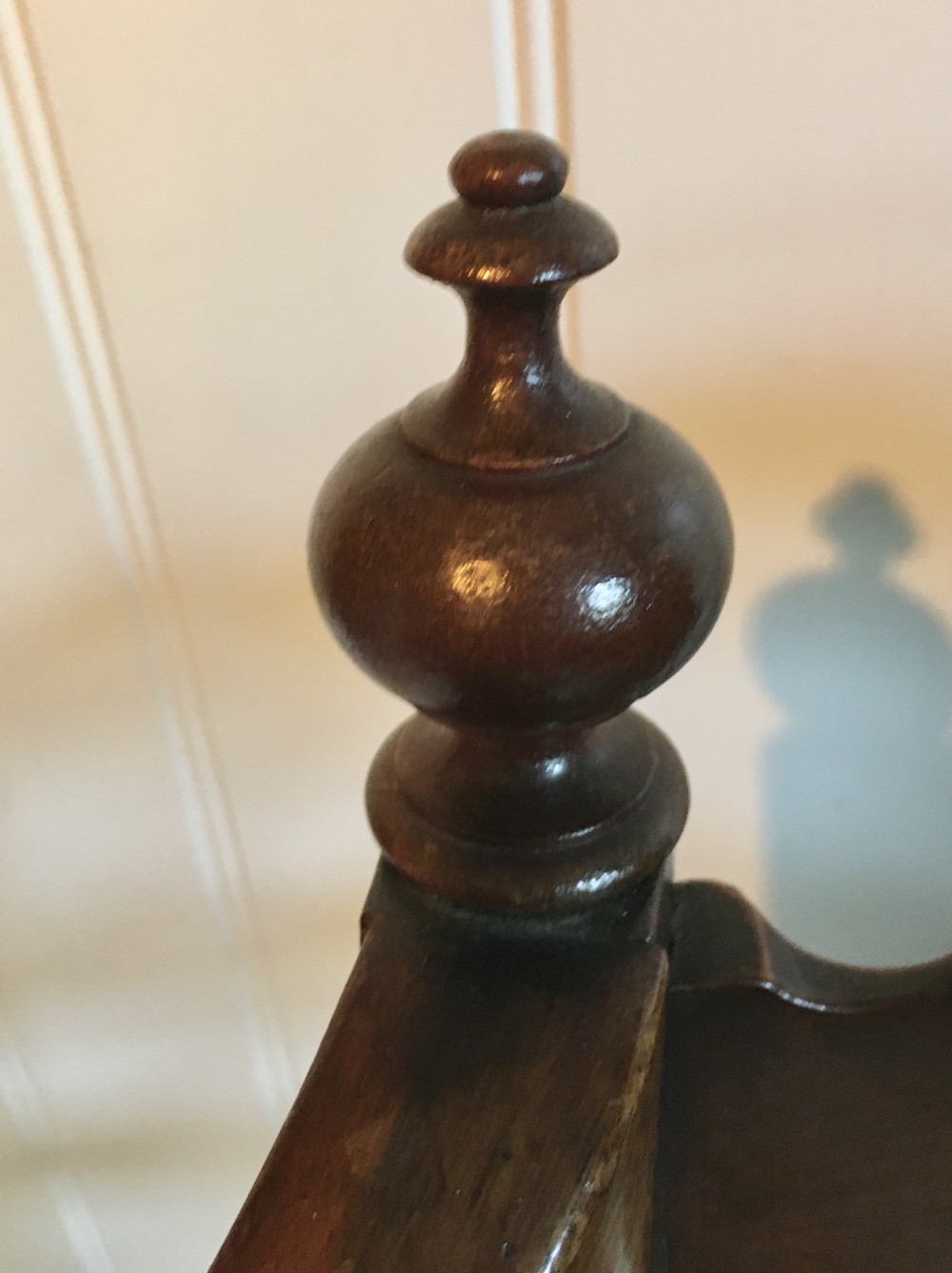 Nineteenth century walnut chair View VII