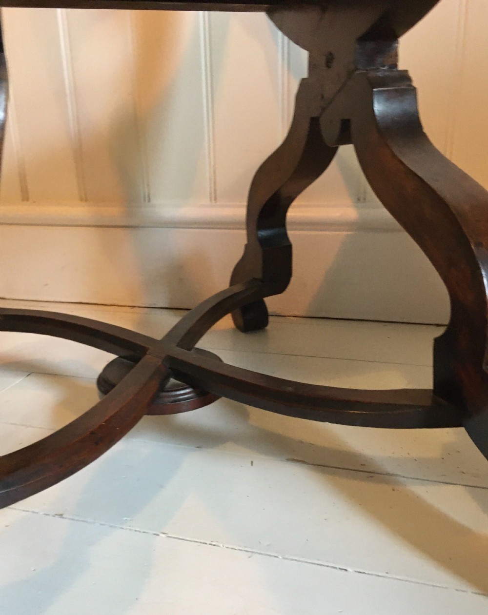 Nineteenth century walnut chair View IX
