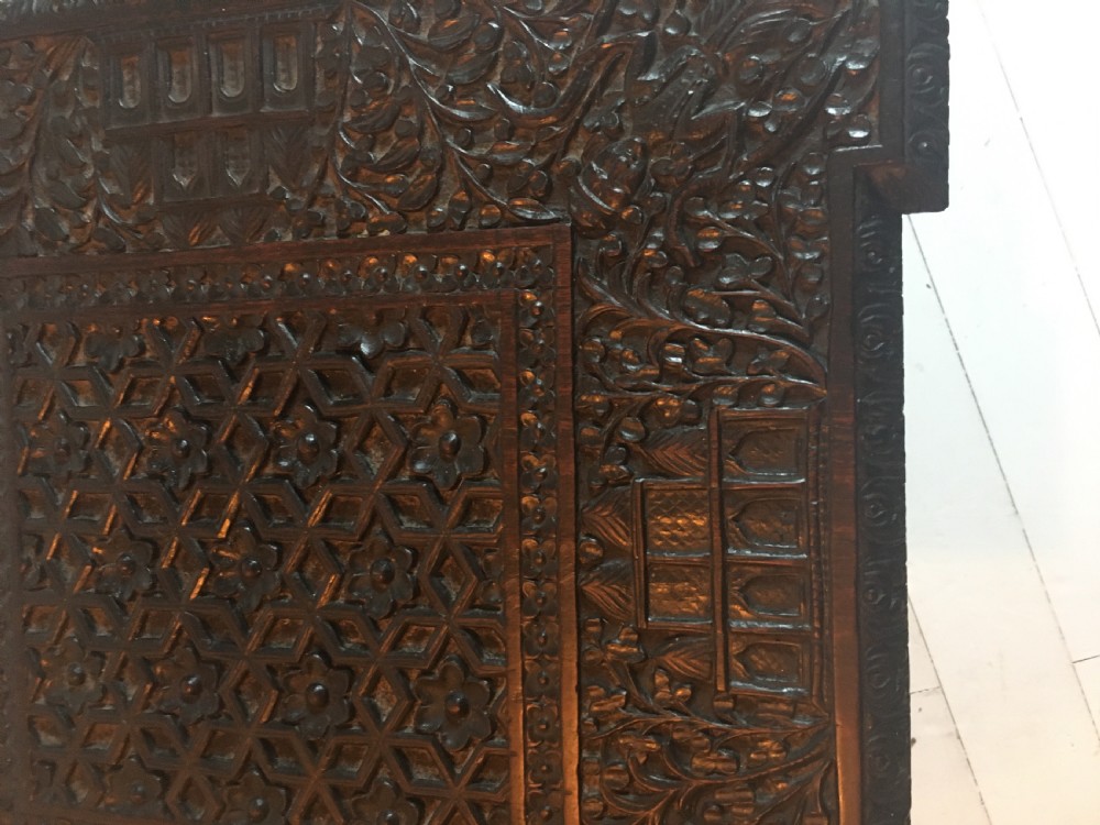 Carved Burmese table View V