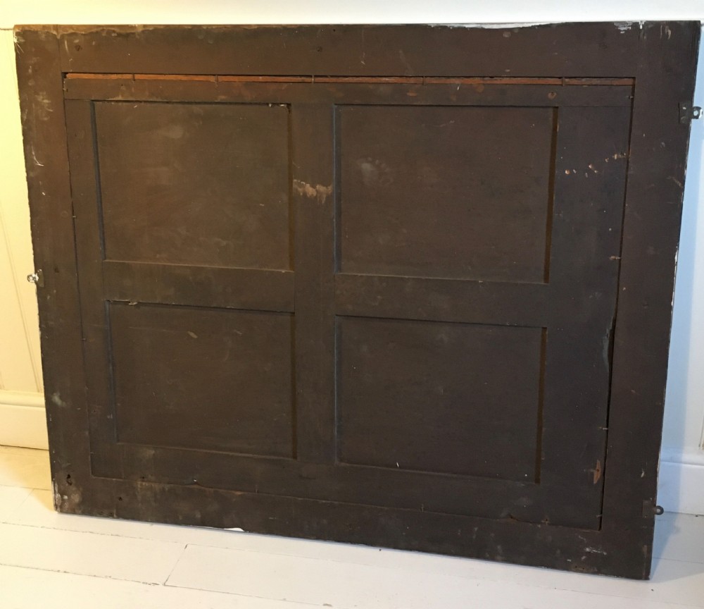 Walnut overmantle mirror View VIII