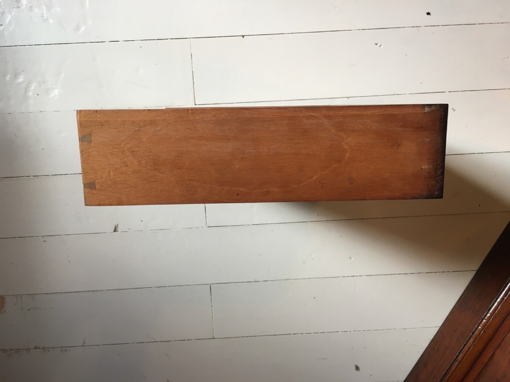 Walnut Wellington chest View XI