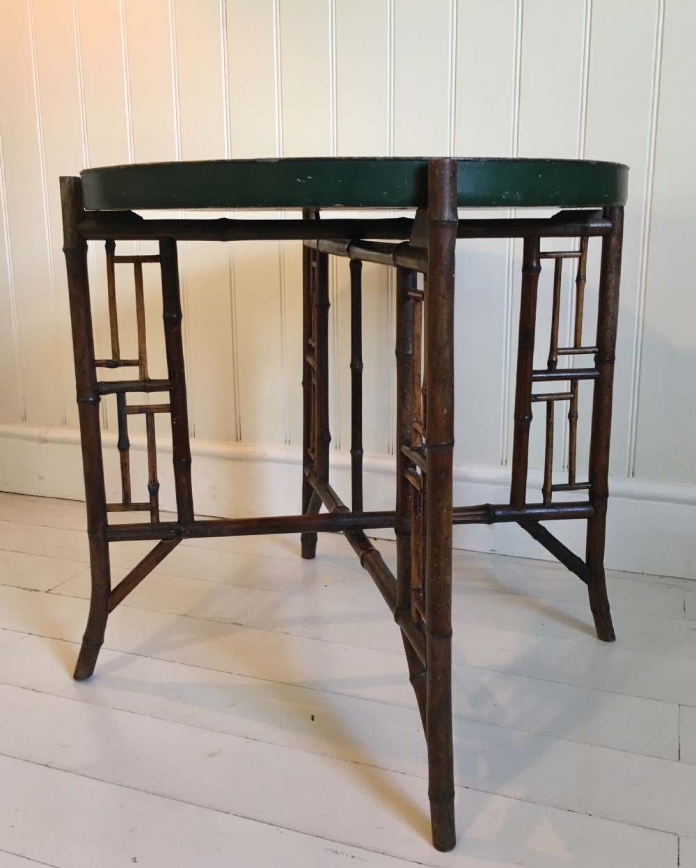 Bamboo lacquered occasional table  View V