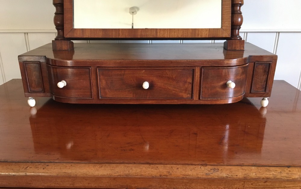 Mahogany dressing table mirror View IV