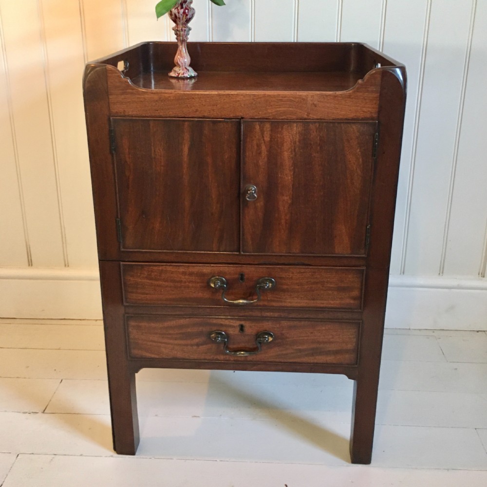 George lll  bedside cupboard